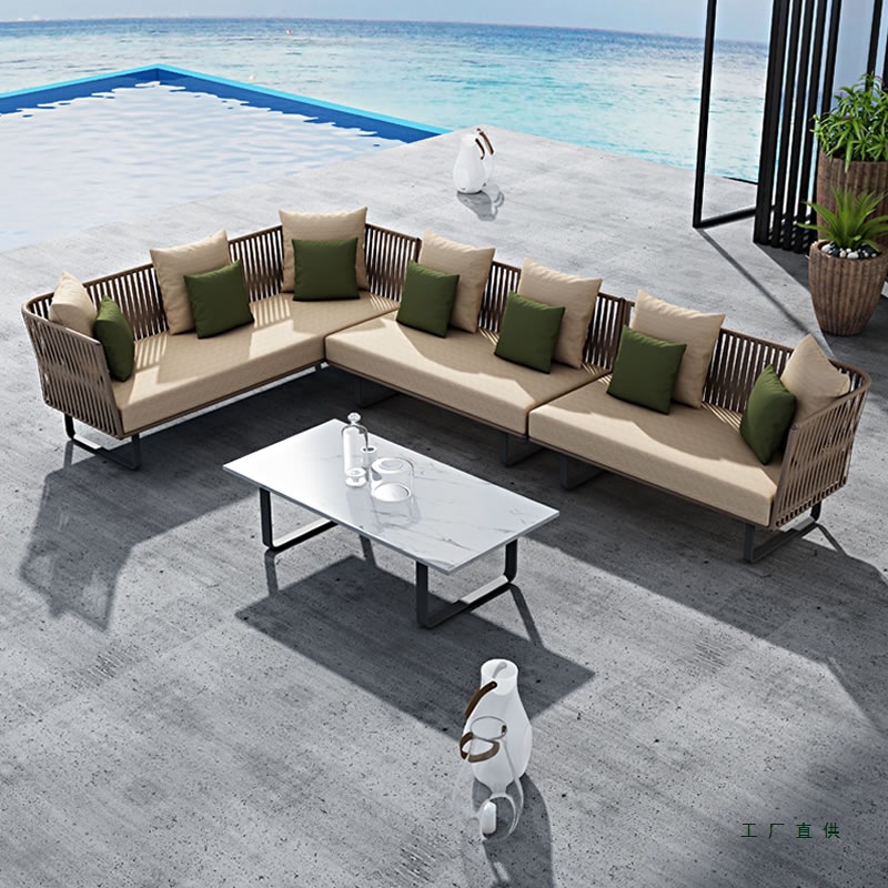 Outdoor-Rattan-Sofagarnitur, w – Outdoor Furniture Metal Chairs Bewertung und Preis