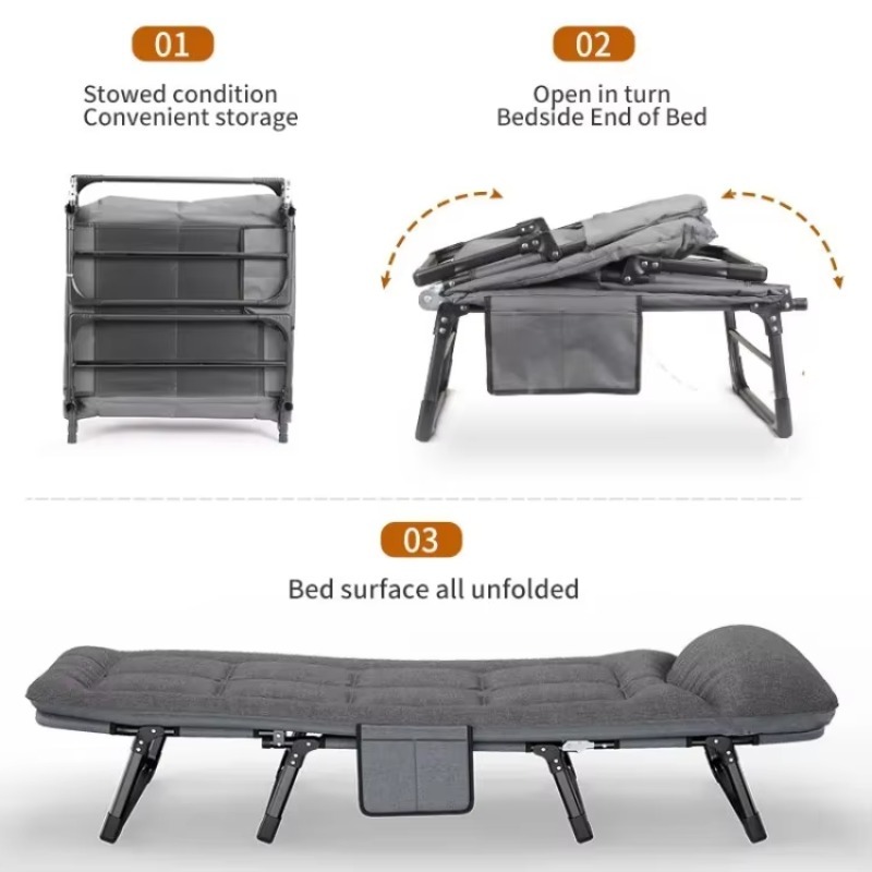 Modernes Klappbett Tragbares E – Outdoor Daybed Furniture Bewertung und Preis