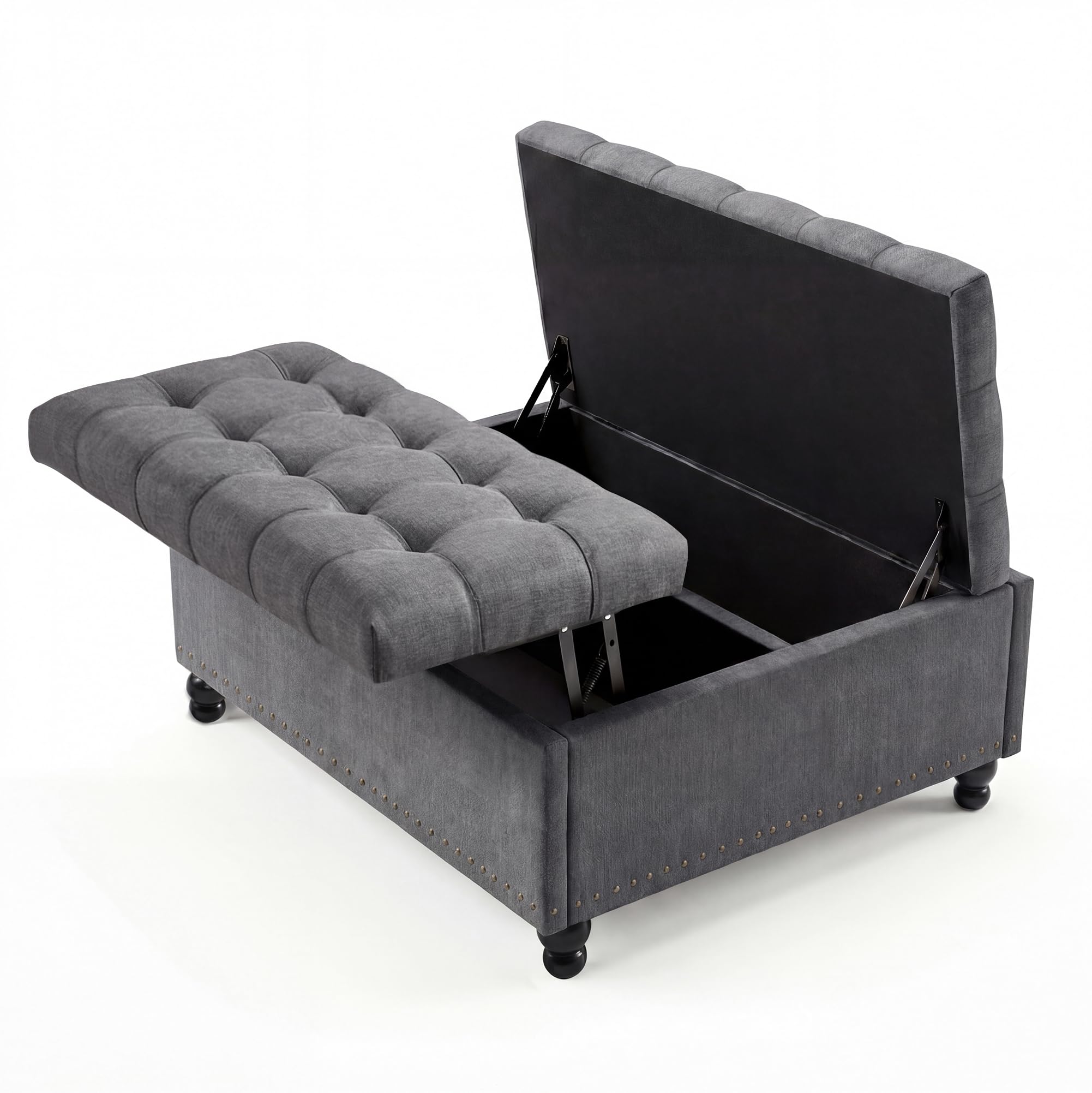 36 Zoll quadratischer Ottoman  – Outdoor Furniture Wood Bewertung und Preis