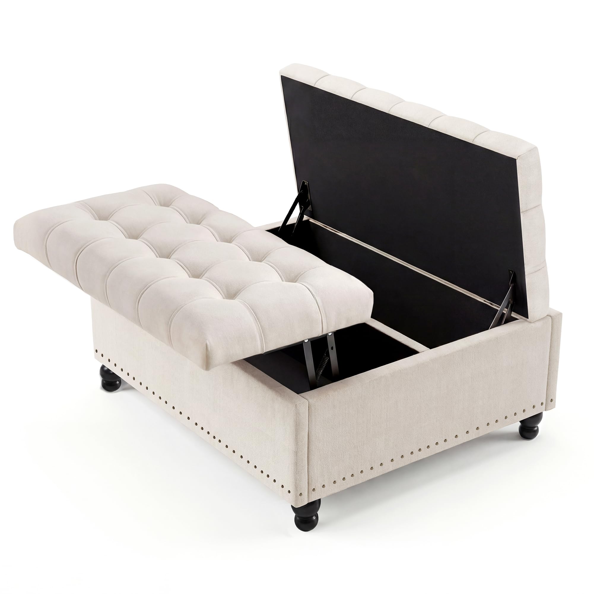 36 Zoll quadratischer Ottoman  – Outdoor Furniture Wood Bewertung und Preis