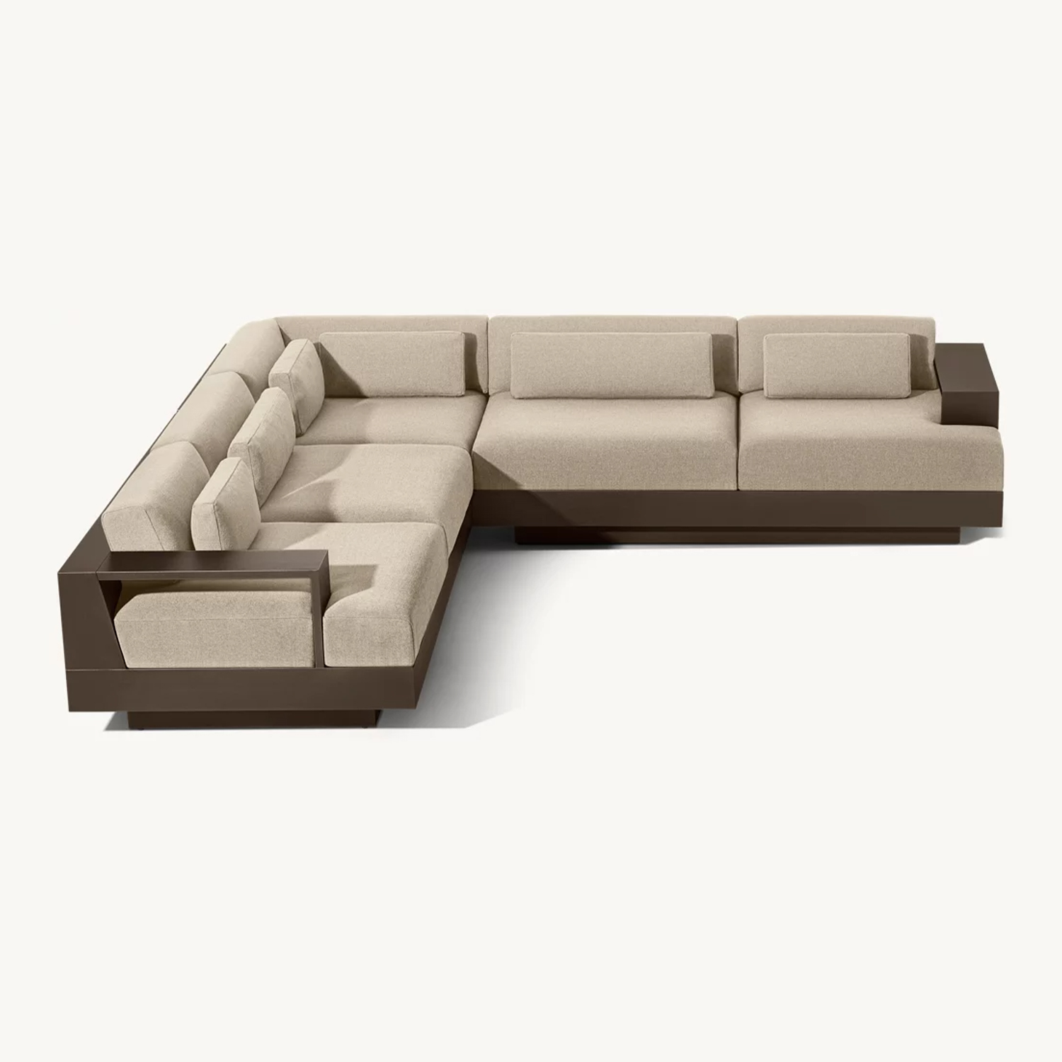 Luxuriöses Metall-Aluminium-Ra – Outdoor Furniture Luxury Bewertung und Preis