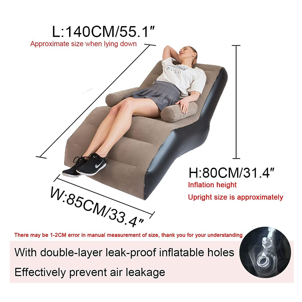 Klappbares Lazy Sofa, aufblasb – Outdoor Daybed Furniture Bewertung und Preis